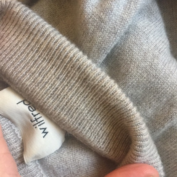 Wilfred Sleeveless Grey Sweater Dress - Picture 7 of 7